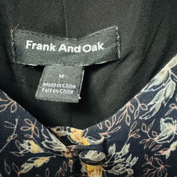 Frank + Oak Floral Sleeveless Jumpsuit - M - Picture 10 of 12